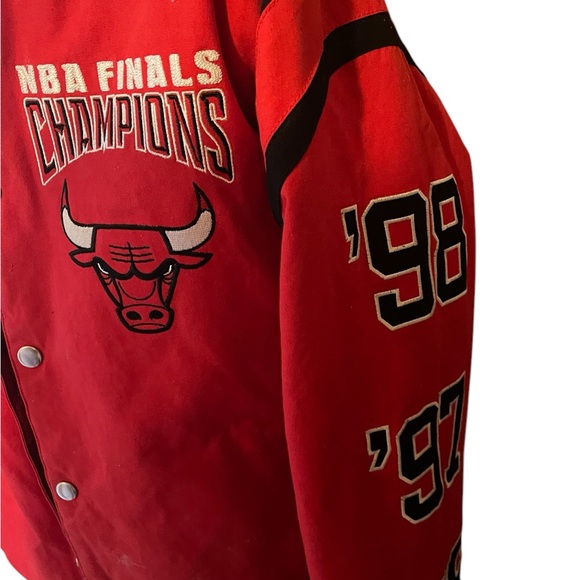 Red NBA Finals Champions Jacket - Picture 5 of 8